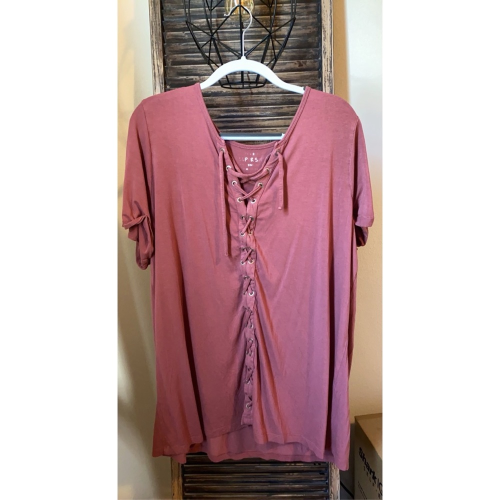 TORRID LACE UP TOP
